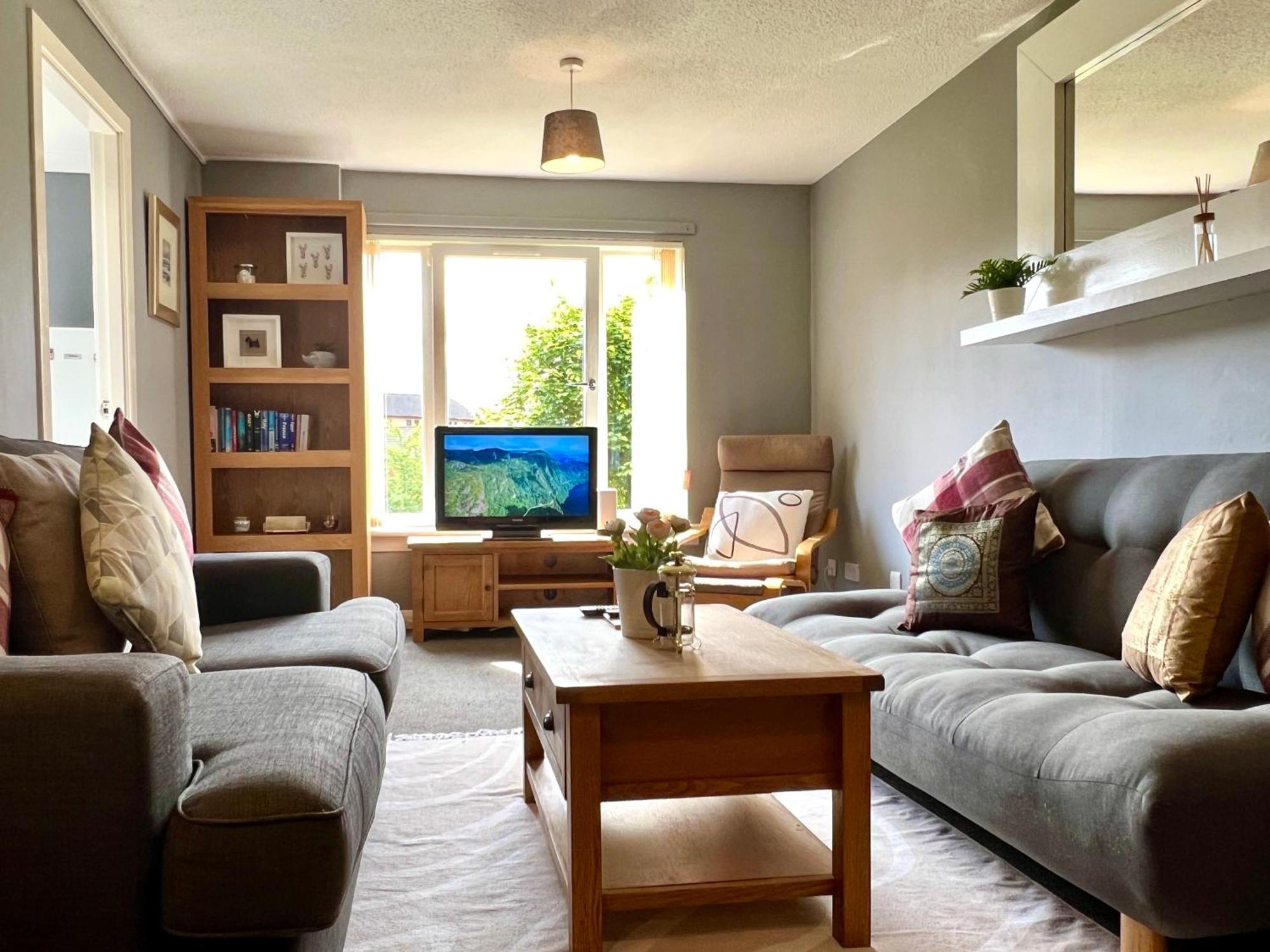 Spacious 2 Bed-Flat In Glasgow City - Free Parking Exterior foto